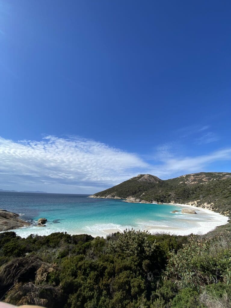 Little Beach Viewpoint from the car park, Albany
